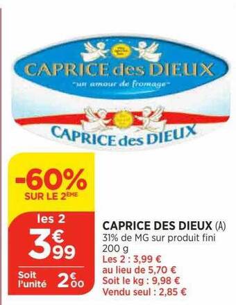 Caprice des dieux
