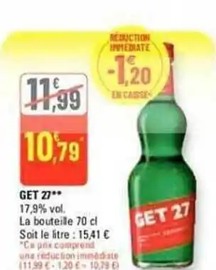 G20 Get 27 offre