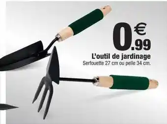 Bazarland L'outil de jardinage offre