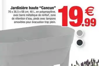 Bazarland Jardinière haute offre