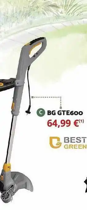 Bricomarché Bg gte600 bestgreen offre