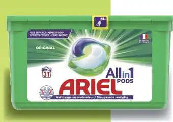 Super U Lessive All In 1 Pods Ariel offre
