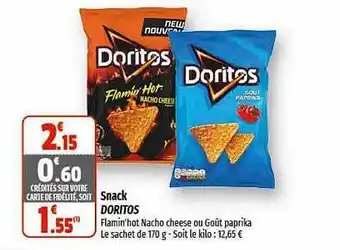Coccimarket Snack doritos offre