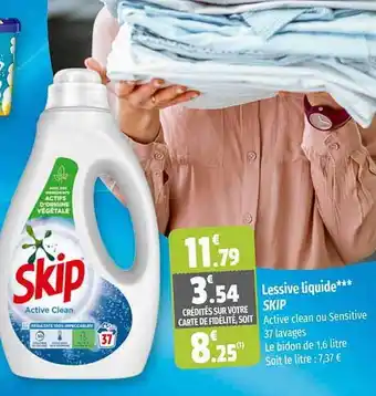 Coccinelle Express Lessive liquide skip offre