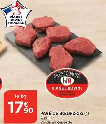 Maximarché Pavé de bœuf offre