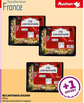 Auchan Riz Cantonais Auchan offre