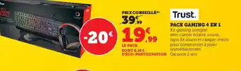Hyper U Pack Gaming 4 en 1 offre