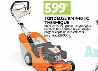 Tondeuse rm 448 tc thermique
