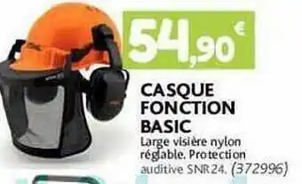 Point Vert Casque fonction basic offre