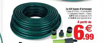 Bazarland Le kit tuyau d'arrosage offre