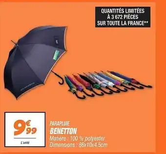 Parapluie benetton