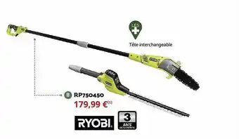 Bricomarché Rp750450 ryobi offre