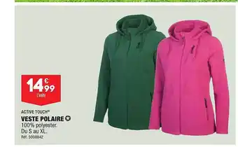 Veste polaire active touch