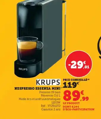 Nespresso Essenza Mini
