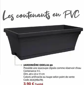 Jardinière odelia 50