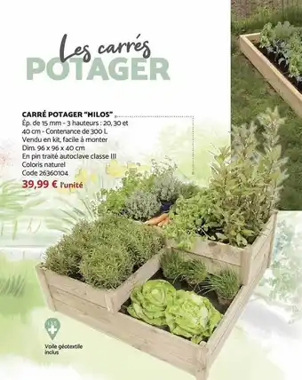Carré potager