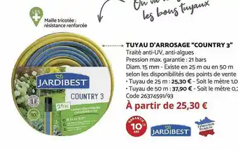 Bricomarché Tuyau d'arrossage offre