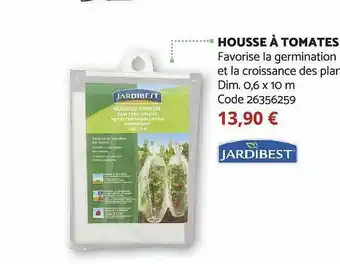 Bricomarché Housse à tomates jardibest offre