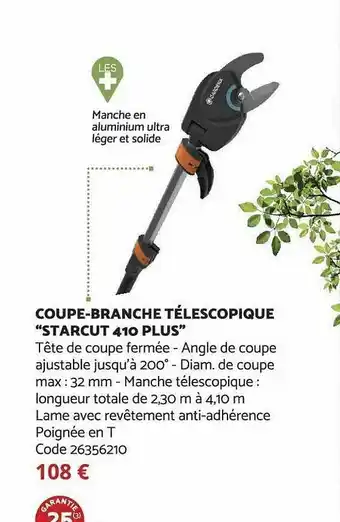 Bricomarché Coupe-branche téléscopique offre