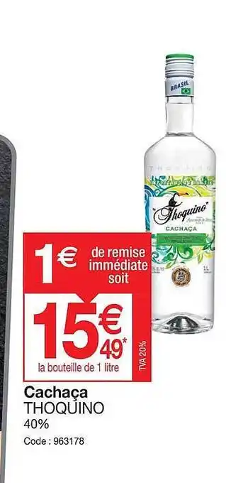 Cachaça thoquino