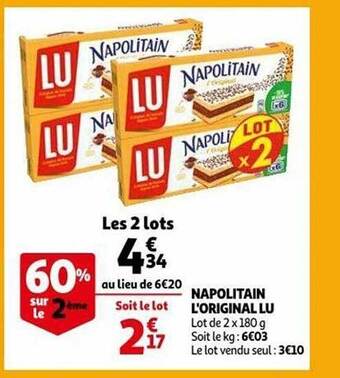 Napolitain l'original lu