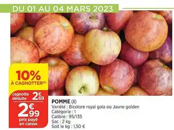 Maximarché Pomme offre