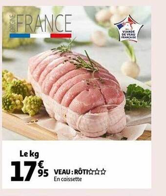 Auchan Veau : rôti*** offre