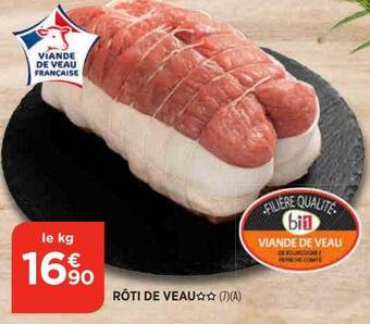 Bi1 Rôti de veau offre