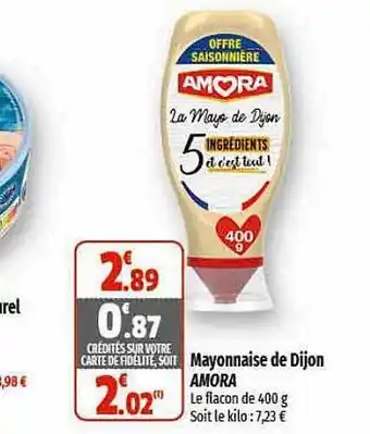 Mayonnaise de dijon amora