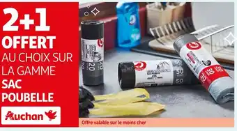 Auchan Sur La Gamme Sac Poubelle offre
