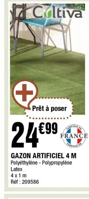 La Foir'Fouille Gazon artificiel 4m offre