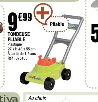 La Foir'Fouille Tondeuse Pliable offre