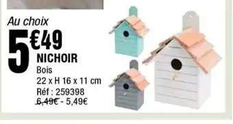 La Foir'Fouille Nichoir offre