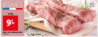 Auchan Porc Filet Mignon Entier offre