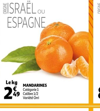 Auchan Mandarines offre