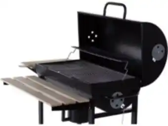 Barbecue charbon de bois "king" - 95 x 63 x 105 cm - noir
