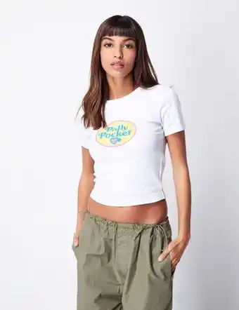 Jennyfer Tee-shirt polly pocket blanc offre