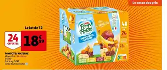 Auchan Pom'Potes Materne offre