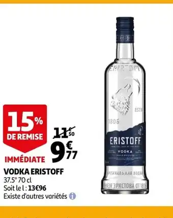 Auchan Vodka Eristoff offre