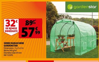 Auchan Serre Maraichere Gardenstar offre