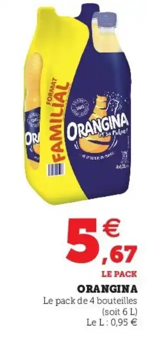 Super U Orangina offre