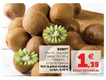 Super U Kiwi offre