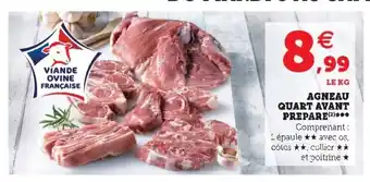 Agneau quart avant prepare