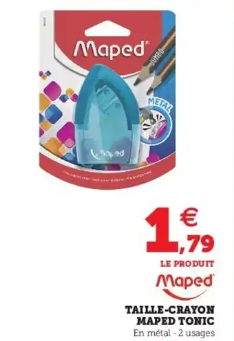 Super U Taille-crayon maped tonic offre