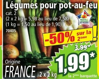 Norma Légumes Pour Pot-Au-Feu offre