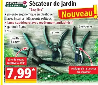 Norma Sécateur de Jardin offre