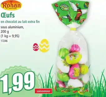 Norma Œufs en Chocolat au Lait Extra Fin offre