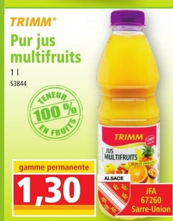 Norma Pur Jus Multifruits offre