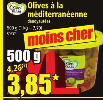 Norma Olives à La Méditerranéenne offre