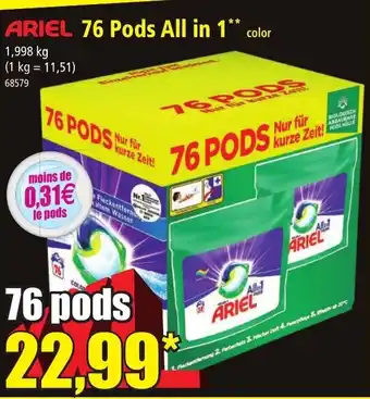 Norma 76 Pods All in 1 offre